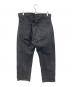 CIOTA (シオタ) スビンコットン 13.5oz テーパードデニム ブラック サイズ:SIZE 34：8000円