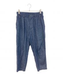 SCYE×The Stylist Japan（サイ×ザスタイリストジャパン）の古着「WAIST DRAWSTRING TROUSERS/ウェスト・ドローストリング・トラウザーズ」｜インディゴ