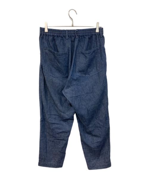 SCYE（サイ）SCYE (サイ) The Stylist Japan (ザスタイリストジャパン) WAIST DRAWSTRING TROUSERS/ウェスト・ドローストリング・トラウザーズ インディゴ サイズ:SIZE Mの古着・服飾アイテム
