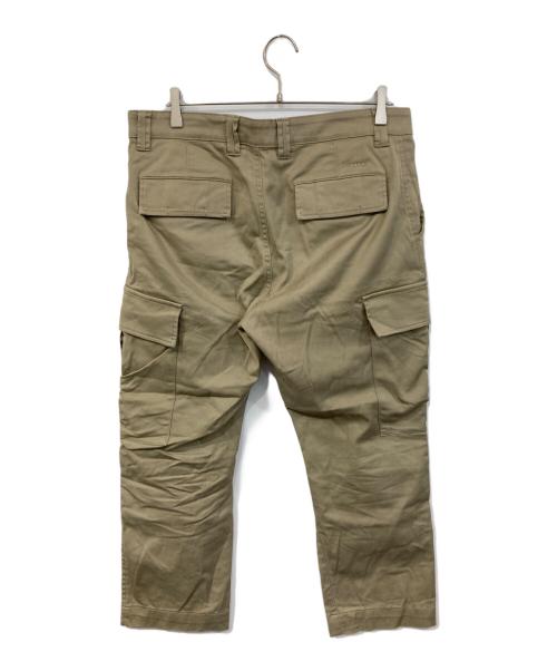 YCHAI（イカイ）YCHAI (イカイ) ROBUSTOロブスト コットンストレッチギャバジンテーパードフィットカーゴパンツ ベージュ サイズ:SIZE 32の古着・服飾アイテム