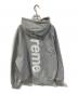 SUPREME (シュプリーム) Satin Applique Hooded Sweatshirt グレー サイズ:SIZE M：20000円