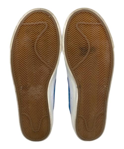 NIKE（ナイキ）NIKE (ナイキ) Blazer Low Leather ホワイト×ブルー サイズ:28.5の古着・服飾アイテム