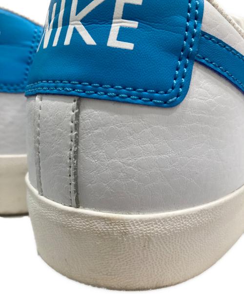 NIKE（ナイキ）NIKE (ナイキ) Blazer Low Leather ホワイト×ブルー サイズ:28.5の古着・服飾アイテム