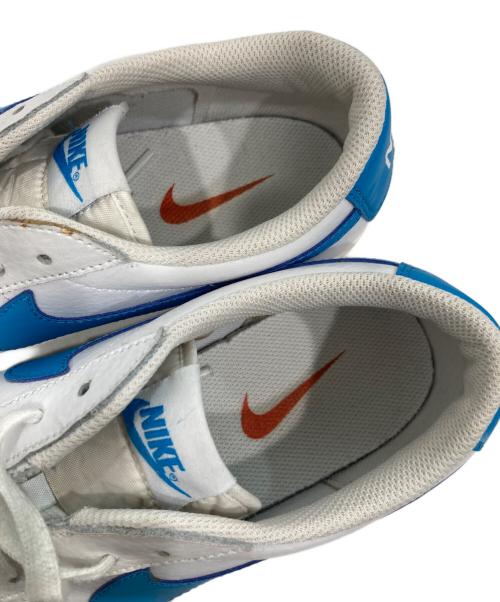 NIKE（ナイキ）NIKE (ナイキ) Blazer Low Leather ホワイト×ブルー サイズ:28.5の古着・服飾アイテム