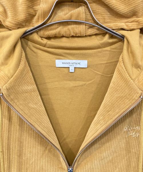 maison kitsune（メゾンキツネ）maison kitsune (メゾンキツネ) Corduroy Oversize Blouson/コーデュロイ オーバーサイズ ブルゾン イエロー サイズ:SIZE Sの古着・服飾アイテム