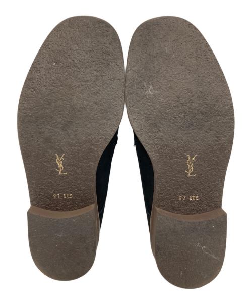 Yves Saint Laurent（イヴサンローラン）Yves Saint Laurent (イヴサンローラン) スウェードシューズ ブラック サイズ:SIZE 27の古着・服飾アイテム