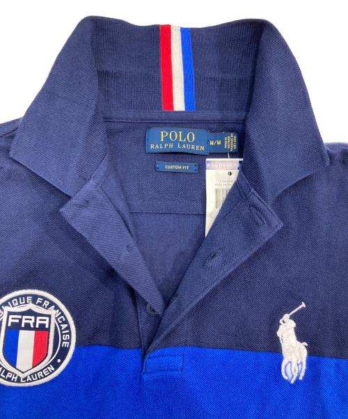 POLO RALPH LAUREN（ポロ・ラルフローレン）POLO RALPH LAUREN (ポロ・ラルフローレン) ビッグポニーポロシャツ ネイビー サイズ:SIZE Mの古着・服飾アイテム