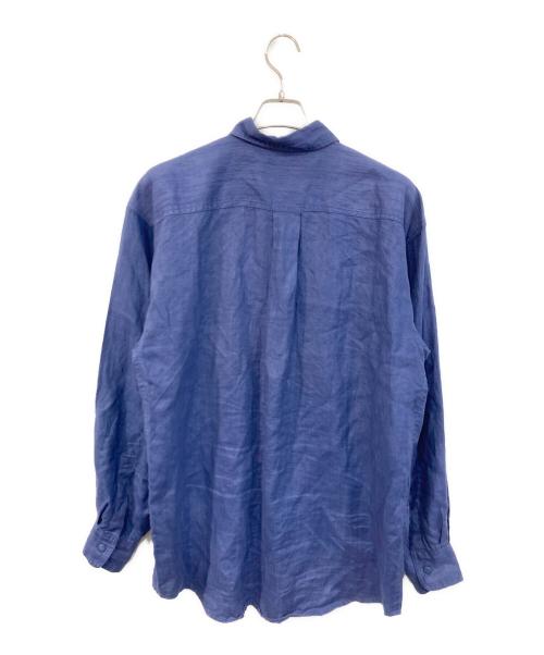 GOOUCH（グーチ）GOOUCH (グーチ) リネンシャツ ネイビー サイズ:SIZE Mの古着・服飾アイテム