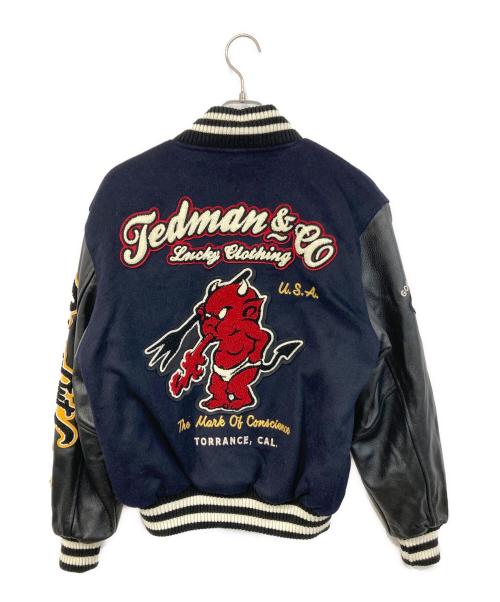 TEDMAN（テッドマン）TEDMAN (テッドマン) スタジャン ネイビー サイズ:SIZE 42の古着・服飾アイテム