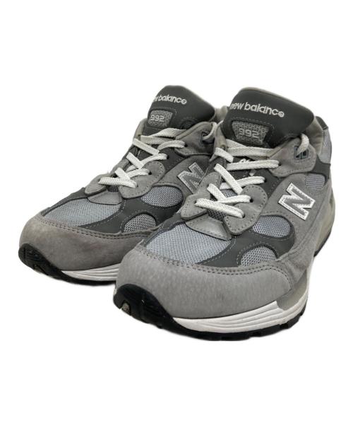 NEW BALANCE（ニューバランス）NEW BALANCE (ニューバランス) 992ローカットスニーカー グレー サイズ:26cmの古着・服飾アイテム