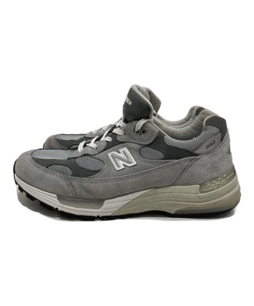NEW BALANCE（ニューバランス）NEW BALANCE (ニューバランス) 992ローカットスニーカー グレー サイズ:26cmの古着・服飾アイテム