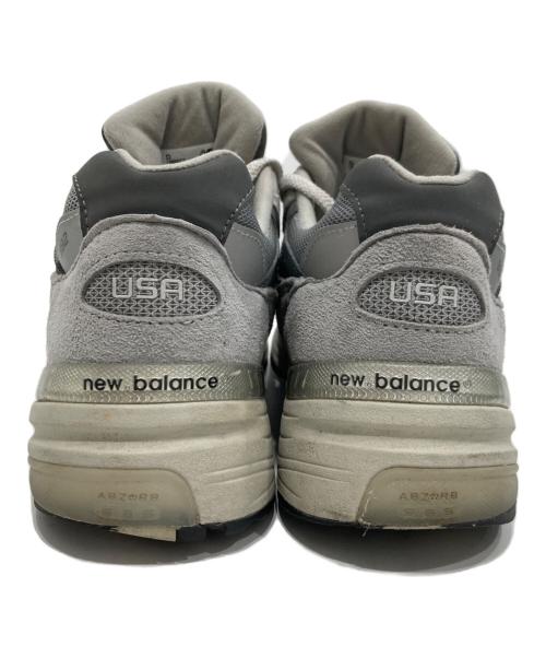 NEW BALANCE（ニューバランス）NEW BALANCE (ニューバランス) 992ローカットスニーカー グレー サイズ:26cmの古着・服飾アイテム