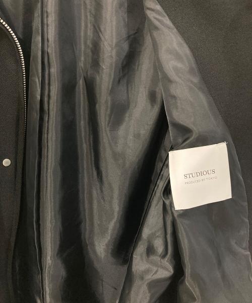 STUDIOUS（ステュディオス）STUDIOUS (ステュディオス) ジップアップジャケット ブラック サイズ:SIZE 3の古着・服飾アイテム