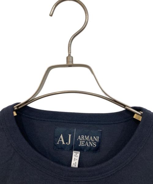 ARMANI JEANS（アルマーニジーンズ）ARMANI JEANS (アルマーニジーンズ) 半袖カットソー ネイビー サイズ:SIZE Sの古着・服飾アイテム