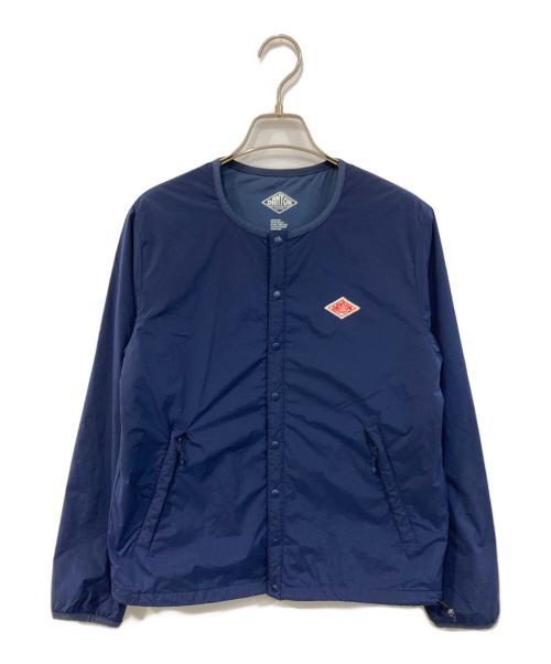 DANTON（ダントン）DANTON (ダントン) ノーカラージャケット ネイビー サイズ:SIZE 36の古着・服飾アイテム