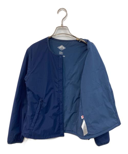 DANTON（ダントン）DANTON (ダントン) ノーカラージャケット ネイビー サイズ:SIZE 36の古着・服飾アイテム