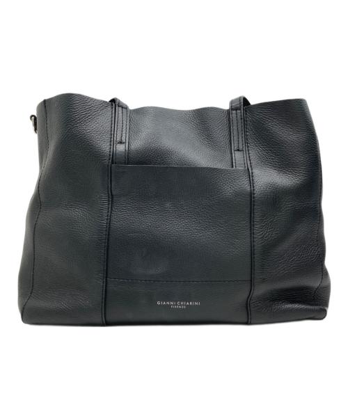 GIANNI CHIARINI（ジャンニ キアリーニ）GIANNI CHIARINI (ジャンニ キアリーニ) スーパーライトMトートバッグ ブラックの古着・服飾アイテム