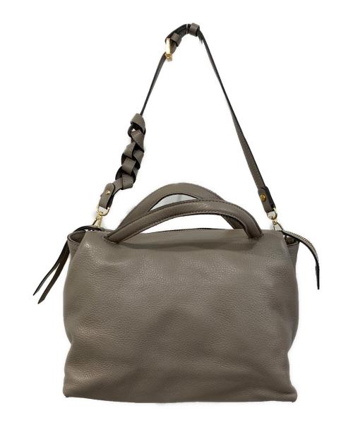 GIANNI CHIARINI（ジャンニ キアリーニ）GIANNI CHIARINI (ジャンニ キアリーニ) 2WAYショルダーバッグ グレーの古着・服飾アイテム