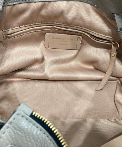 GIANNI CHIARINI（ジャンニ キアリーニ）GIANNI CHIARINI (ジャンニ キアリーニ) 2WAYショルダーバッグ グレーの古着・服飾アイテム