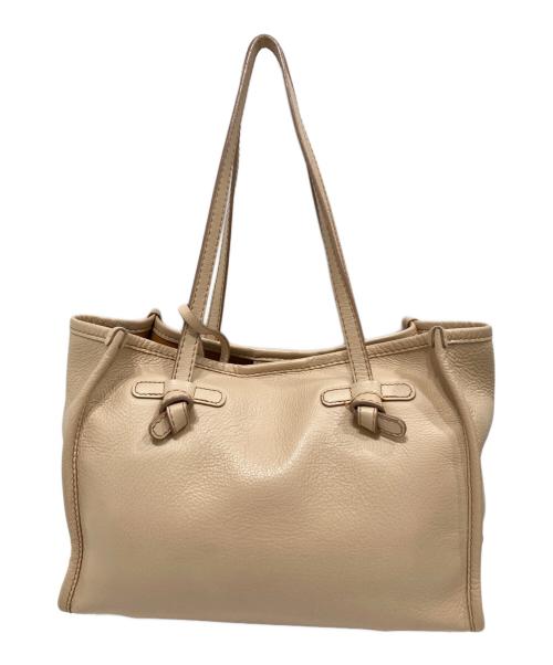 GIANNI CHIARINI（ジャンニ キアリーニ）GIANNI CHIARINI (ジャンニ キアリーニ) マルチェッラトートバッグ ベージュの古着・服飾アイテム