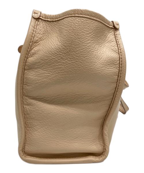 GIANNI CHIARINI（ジャンニ キアリーニ）GIANNI CHIARINI (ジャンニ キアリーニ) マルチェッラトートバッグ ベージュの古着・服飾アイテム