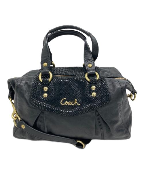 COACH（コーチ）COACH (コーチ) アシュリー サッチェル 2WAYバッグ ブラックの古着・服飾アイテム