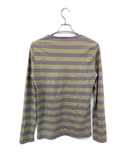 Vivienne Westwood man（ヴィヴィアン ウェストウッド マン）Vivienne Westwood man (ヴィヴィアン ウェストウッド マン) Vネックカットソー グリーン サイズ:SIZE 46の古着・服飾アイテム