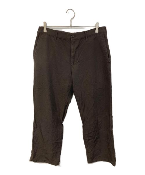 COMME des GARCONS HOMME（コムデギャルソン オム）COMME des GARCONS HOMME (コムデギャルソン オム) ウールパンツ ブラウン サイズ:SIZE Mの古着・服飾アイテム