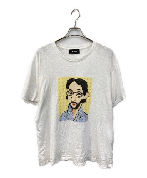 erEvan（エレヴァン）erEvan (エレヴァン) SG TEE コットン Tシャツ ホワイト サイズ:SIZE Lの古着・服飾アイテム