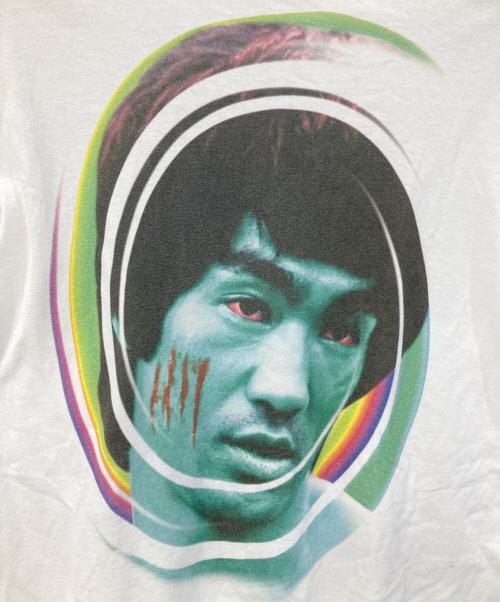 GILDAN（ギルダン）GILDAN (ギルダン) 不眠遊戯 プリントTシャツ ホワイト サイズ:SIZE XLの古着・服飾アイテム