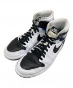 NIKE×UNION×FRAGMENT DESIGNナイキ×ユニオン×フラグメントデザイン）の古着「Air Jordan 1 Retro High OG Black/White/エアジョーダン 1 レトロ ハイ オージー ブラック/ホワイト」｜ホワイト×ブラック