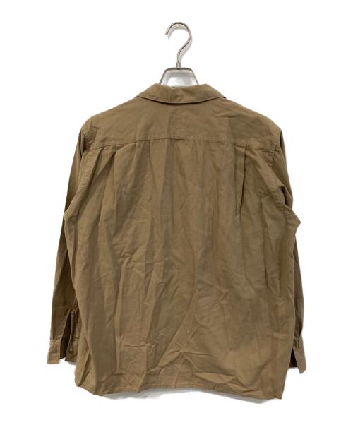 COMOLI（コモリ）COMOLI (コモリ) コットンネル オープンカラーシャツ ベージュ サイズ:2の古着・服飾アイテム