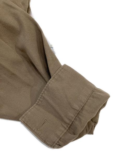COMOLI（コモリ）COMOLI (コモリ) コットンネル オープンカラーシャツ ベージュ サイズ:2の古着・服飾アイテム