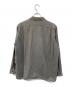 COMOLI (コモリ) ヨリ杢 オープンカラーシャツ グレー サイズ:SIZE 2：16000円