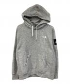 THE NORTH FACEザ ノース フェイス）の古着「Square logo Hoodie/スクエア ロゴ フーディー」｜グレー