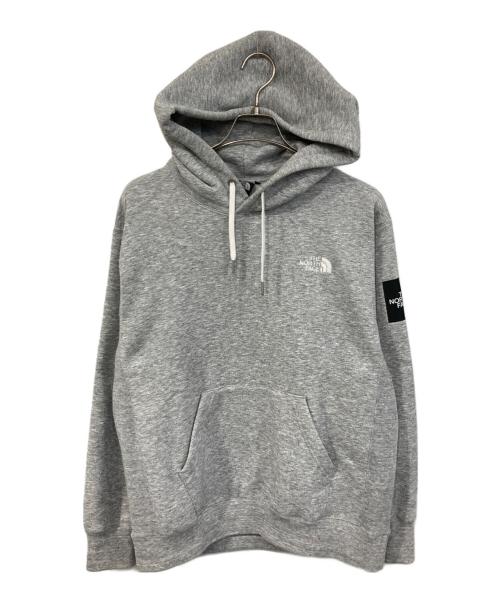 THE NORTH FACE（ザ ノース フェイス）THE NORTH FACE (ザ ノース フェイス) Square logo Hoodie/スクエア ロゴ フーディー グレー サイズ:SIZE Lの古着・服飾アイテム