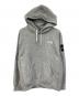 THE NORTH FACE（ザ ノース フェイス）の古着「Square logo Hoodie/スクエア ロゴ フーディー」｜グレー