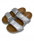 CLARKSクラークス）の古着「サンダル」｜グレー