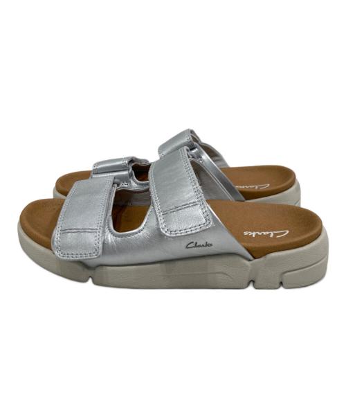 CLARKS（クラークス）CLARKS (クラークス) サンダル グレー サイズ:SIZE 6 2/1の古着・服飾アイテム