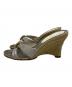 CHANEL (シャネル) マリンウェッジソールサンダル ベージュ サイズ:SIZE 37：30000円