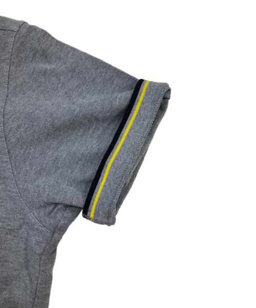 FRED PERRY（フレッドペリー）FRED PERRY (フレッドペリー) ロゴポロシャツ グレー サイズ:SIZE　Lの古着・服飾アイテム