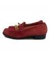 HERMES (エルメス) ケリー金具ローファー レッド サイズ:SIZE 37 1/2：20000円