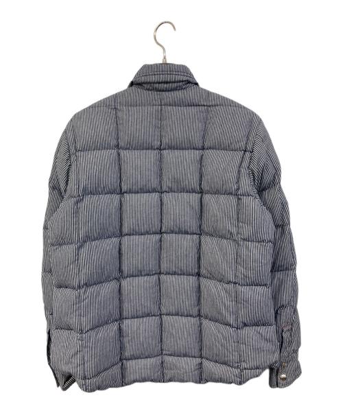 Crescent Down Works（クレセントダウンワークス）Crescent Down Works (クレセントダウンワークス) ヒッコリーストライプ ダウンシャツ ネイビー サイズ:SIZE Lの古着・服飾アイテム