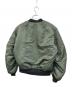 REAL SIMONS (リアル・シモンズ) MA-1 フライトジャケット グリーン サイズ:SIZE L：15000円