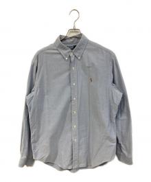 POLO RALPH LAUREN（ポロ・ラルフローレン）の古着「ボタンダウンシャツ」｜ブルー