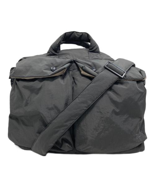 TAION（タイオン）TAION (タイオン) JOURNAL STANDARD (ジャーナルスタンダード) 別注 ミリタリーダウン ヘルメットバッグ グレーの古着・服飾アイテム