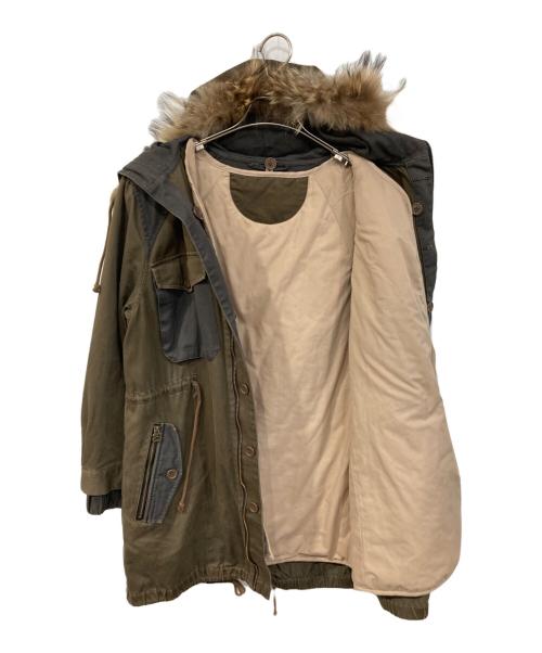 stussy（ステューシー）stussy (ステューシー) モッズコート ブラウン サイズ:SIZE Mの古着・服飾アイテム