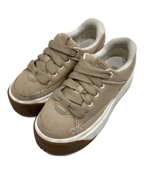 UGG（アグ）UGG (アグ) EZ-Duzzit/イージー・ダジット　 スニーカー ベージュ サイズ:SIZE 24cmの古着・服飾アイテム