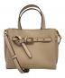 MICHAEL KORS（マイケルコース）の古着「2WAYショルダーバッグ」｜ベージュ
