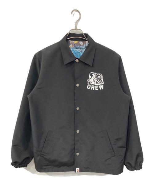 A BATHING APE（アベイシングエイプ）A BATHING APE (アベイシングエイプ) BAPE Flyer Pattern Reversible Coach Jacket/ベイプ フライヤー パターン リバーシブル コーチジャケット マルチカラー サイズ:SIZE Mの古着・服飾アイテム